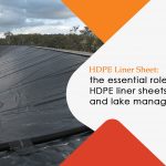 Smooth HDPE Liner Sheets in Landfill and Lake
