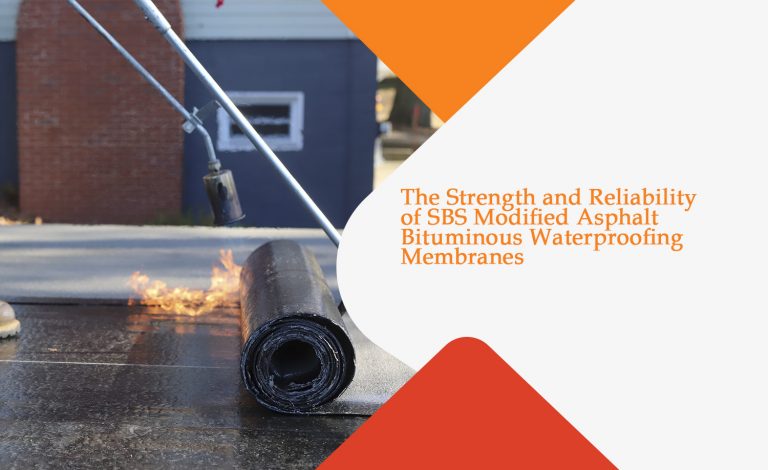 SBS Modified Asphalt Bituminous Waterproofing Membranes