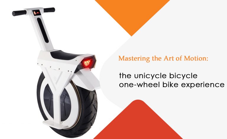 Unicycle Bicycle One-Wheel Bike